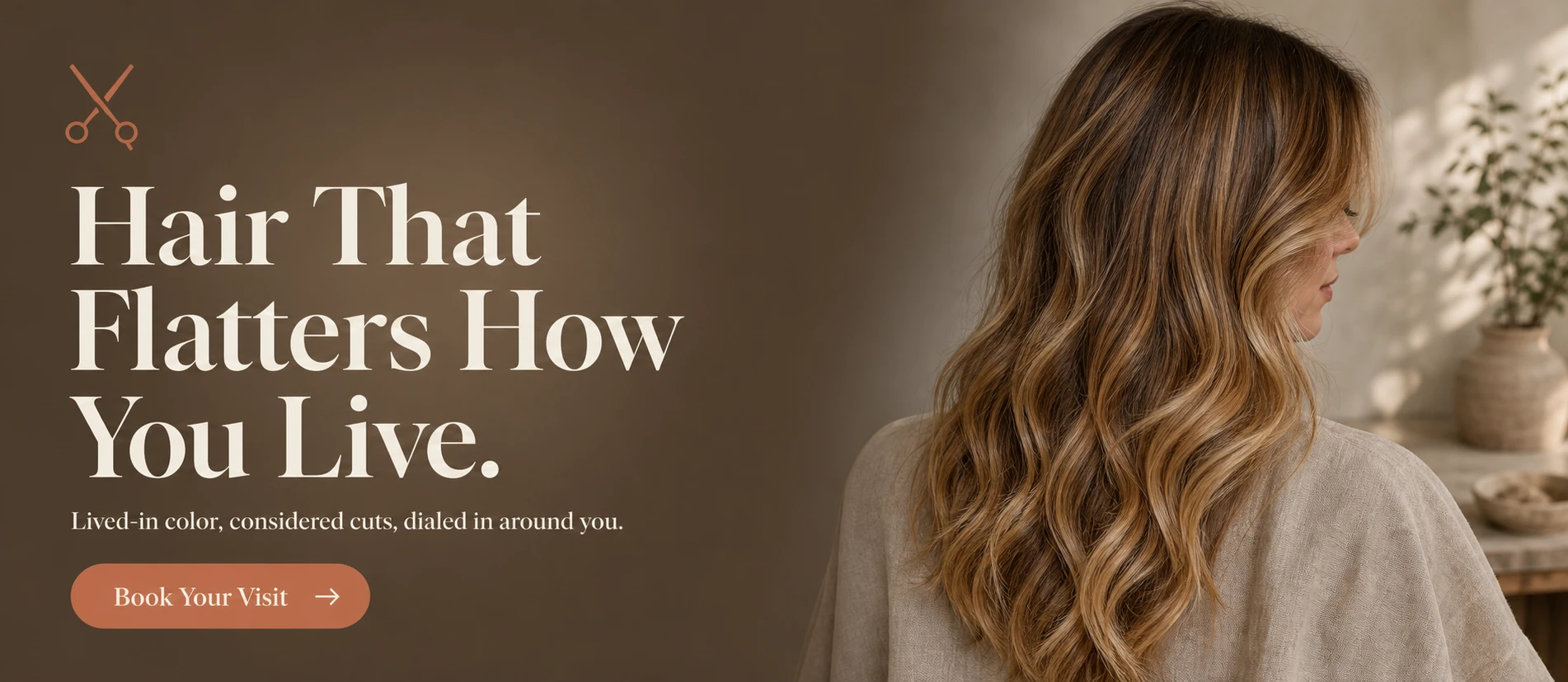 Low-maintenance color should still look expensive. This balayage is soft, dimensional, and built to grow out without announcing itself.