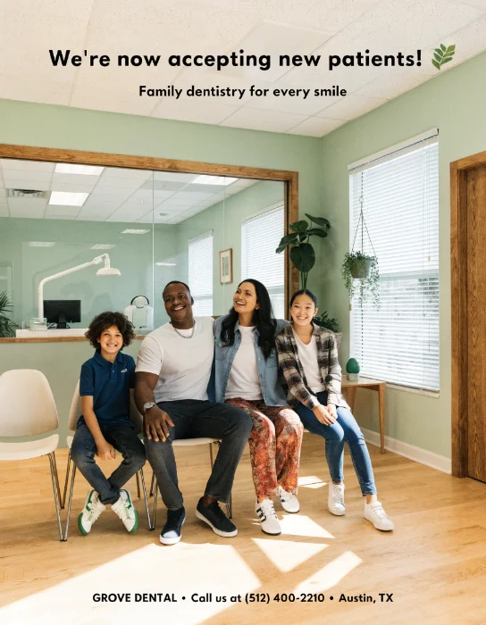 Whole family on one schedule. One waiting room. One bill. Sanity restored. 👨‍👩‍👧‍👦