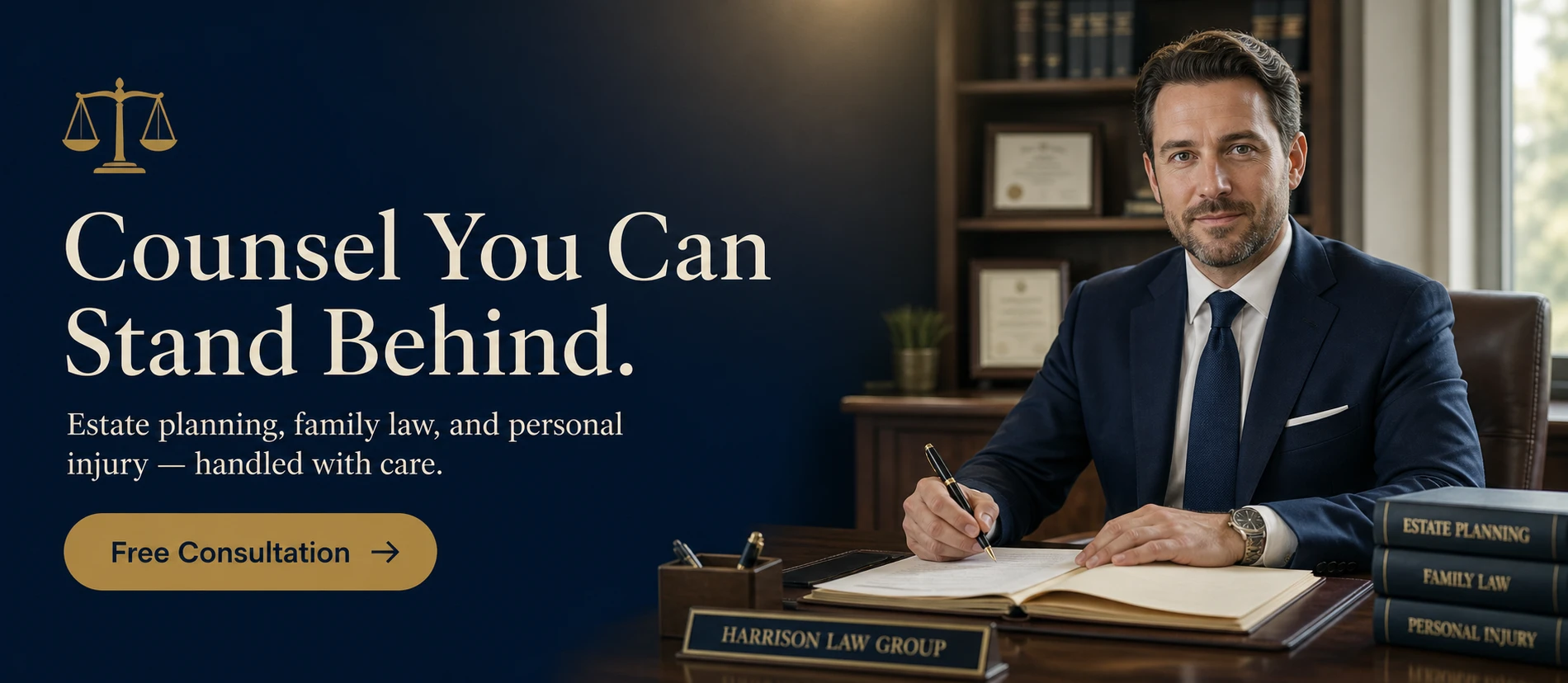 The question you keep putting off may be the one that changes everything. Book the consult, get clarity, and stop guessing your way through a legal issue.