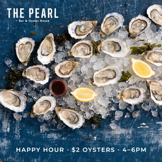 Happy hour, 4–6, every weekday. The bar regulars know. Now you do too. 🍸