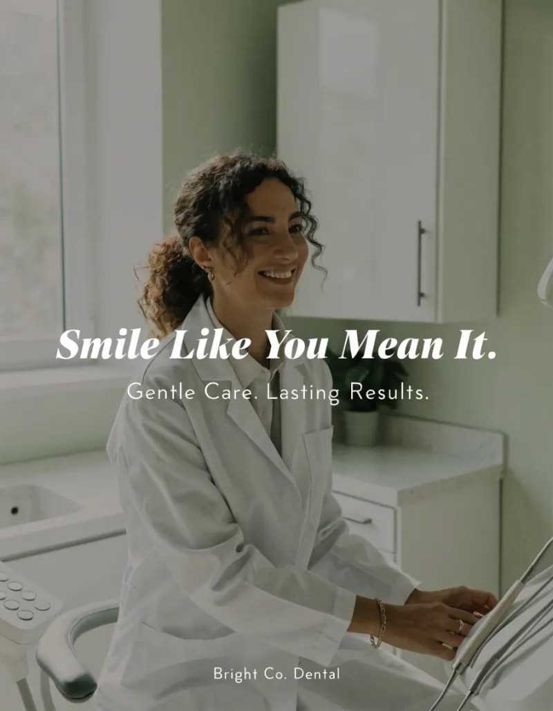 Hot take: a healthy smile is the cheapest facelift in town. We'll prove it. 🪞