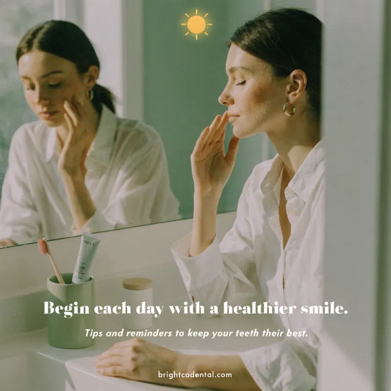 Your morning routine is missing ONE thing. Most people skip it. (It's not flossing.) 🌞