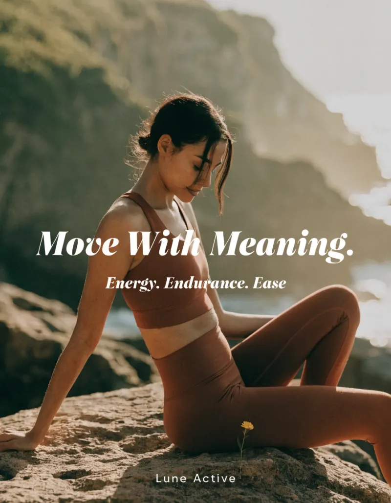 POV: movement finally feels good in your body. We designed the fit for that. 🤍