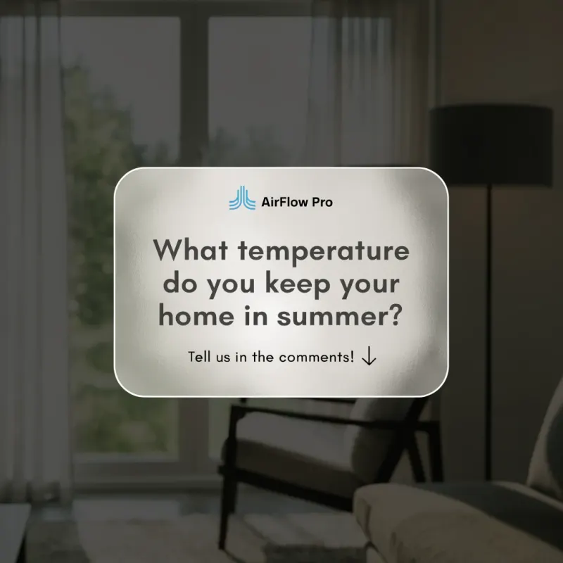 What temp do you keep your house in summer? Comment below 👇 (no judgment, promise.)