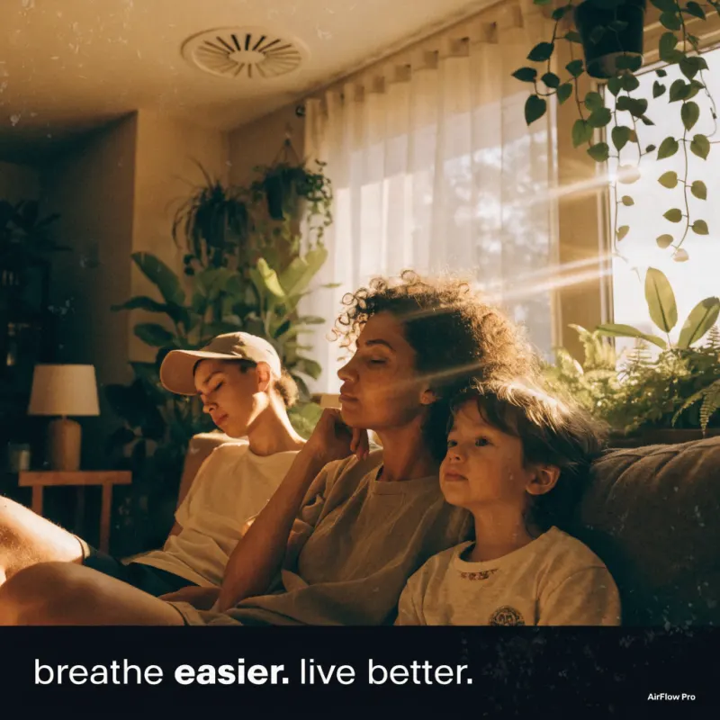 Breathe easier. Live better. Your kids' lungs will thank you in 30 years. 🌿
