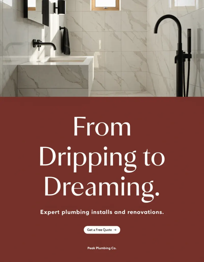 Your bathroom is one weekend away from looking like THIS. Quote in 24 hrs. 🛁